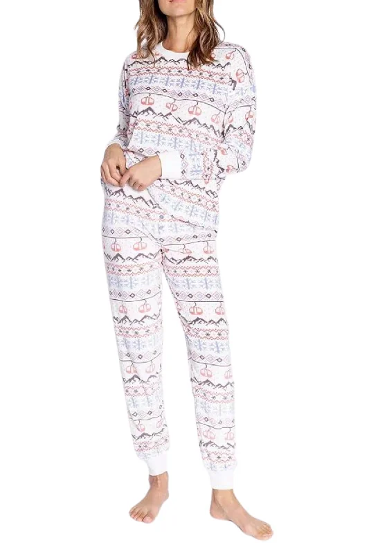Extra Discount Stay Lifted L/S Top & Pant Set