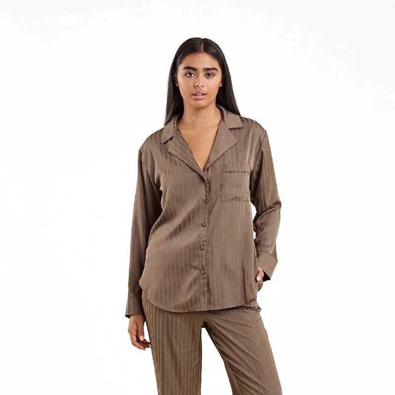 Special Buy Satin Pajama Set | Mocha