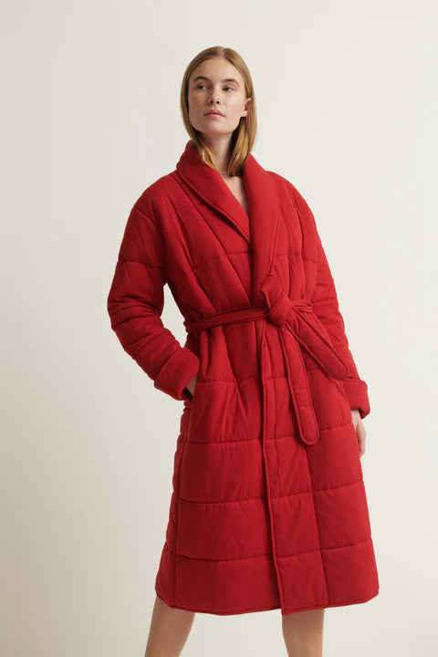 Weekend Discounts You Deserve SKIN~ Sevan cotton quilted robe