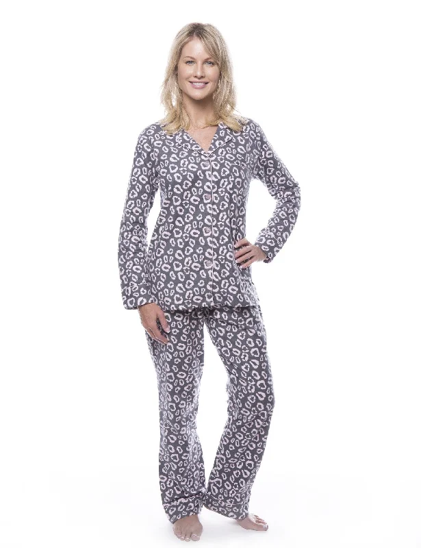 Deal Alert Women's 100% Cotton Flannel Pajama Sleepwear Set