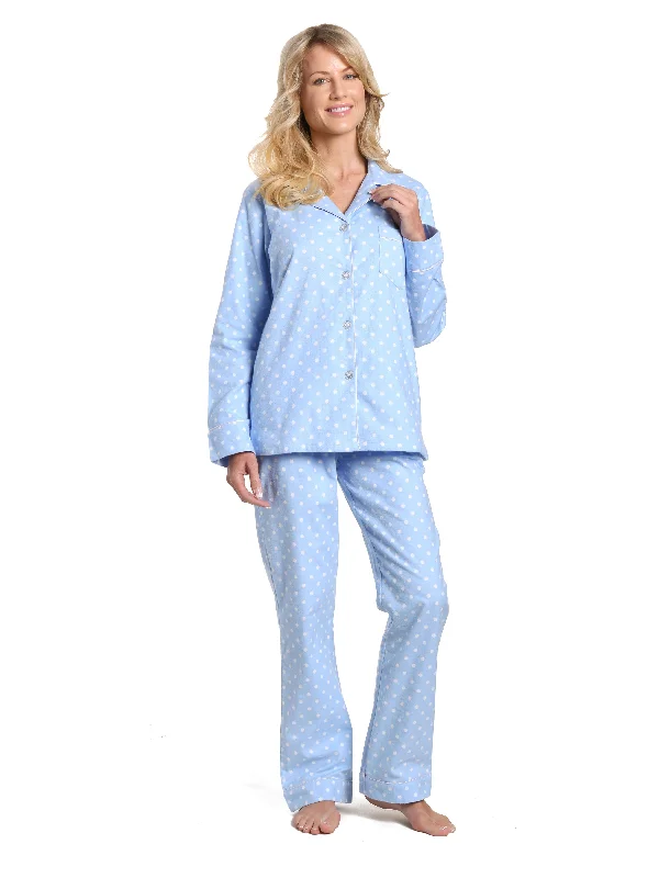 Dots Diva Blue-White