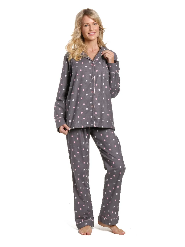 Polka Medley Gray-Pink