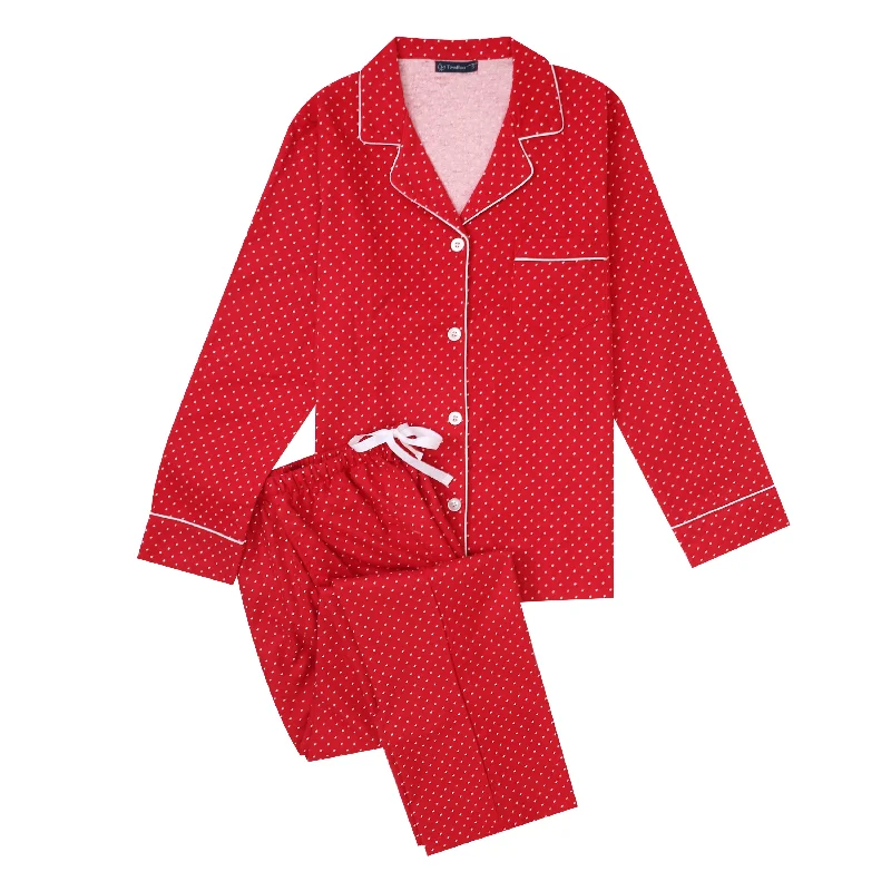 Pindots Red-White