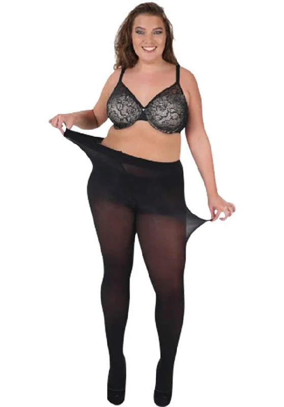 Savings Galore 50 Denier Curvy Super-Stretch [Black] | TIGHTS