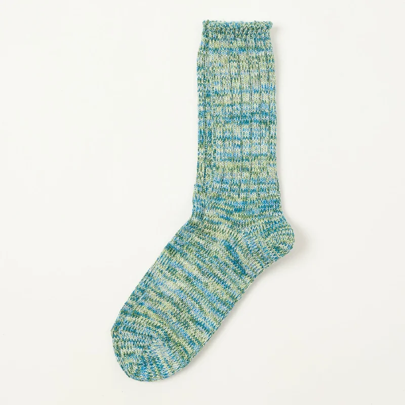 Best Seller Anonymous Ism 5 Colour Mix Crew Socks - Mint