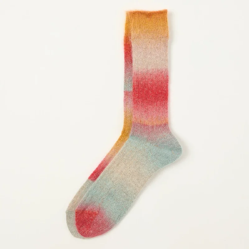 Exclusive Deal Anonymous Ism Mohair Rib Crew Socks - Orange