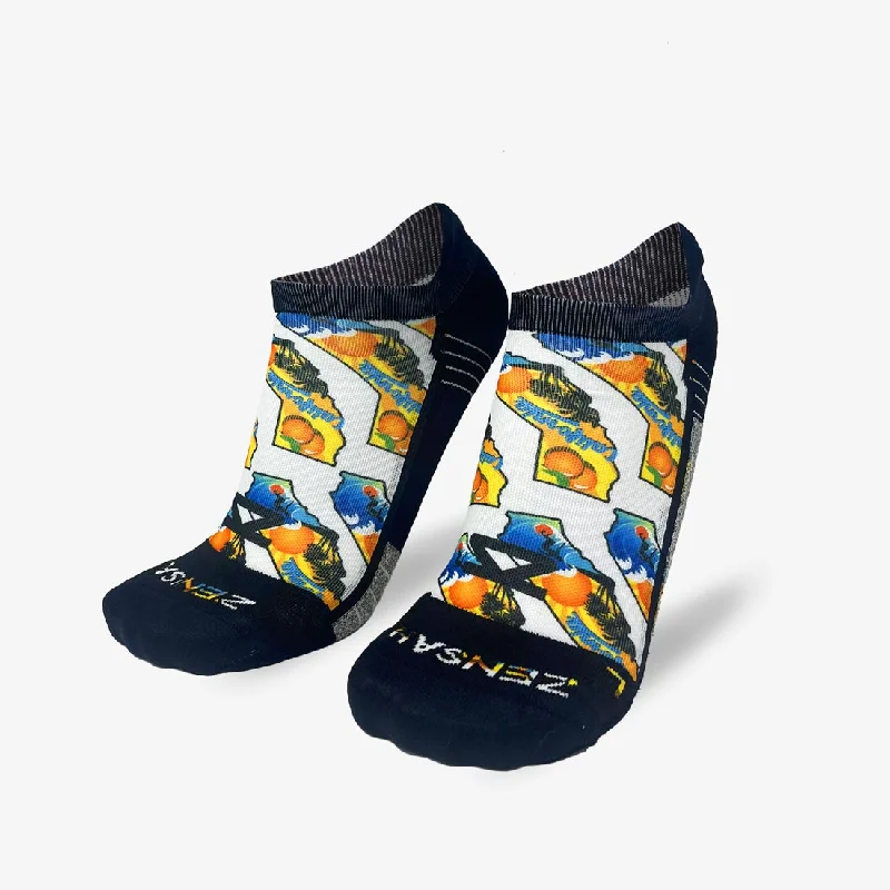 Weekend Discounts to Savor California State Running Socks (No Show)