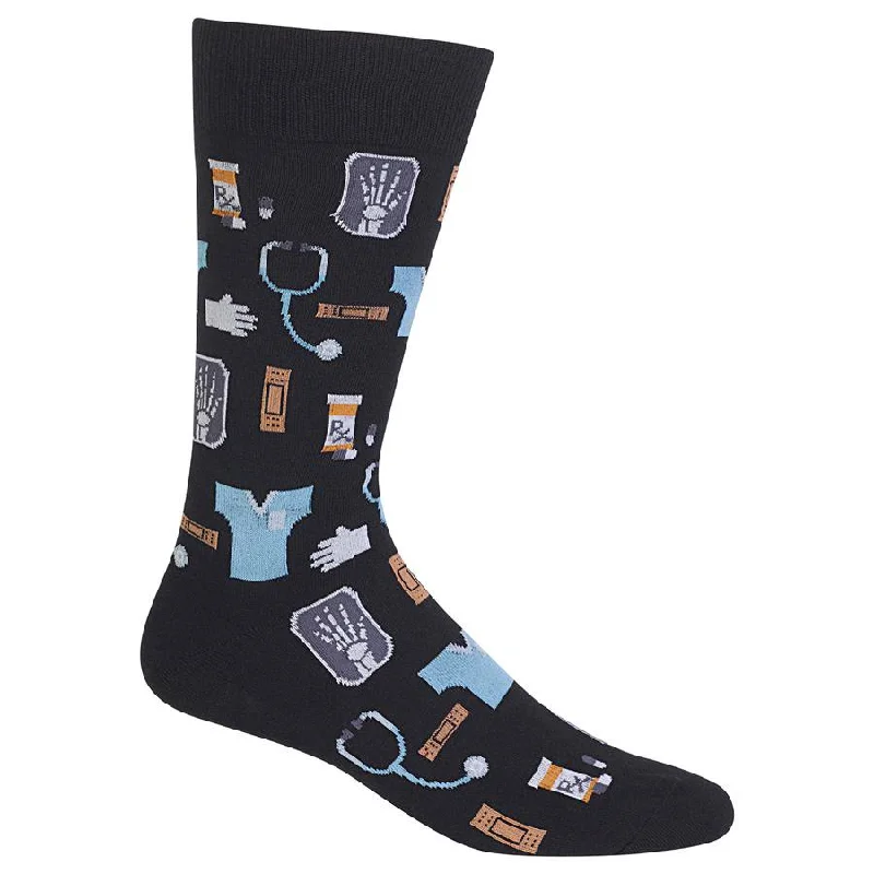 Massive Deal "Medical" Cotton Crew Socks by Hot Sox