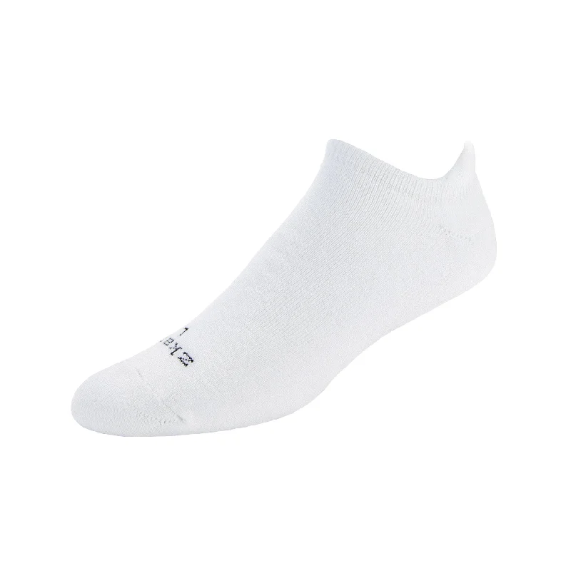 Mega Sale Ridge - Cushioned Organic Cotton No Show Socks - White