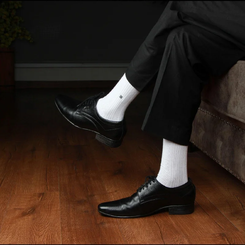 Buy Today Men's Cosmic Ribbed Formal Socks