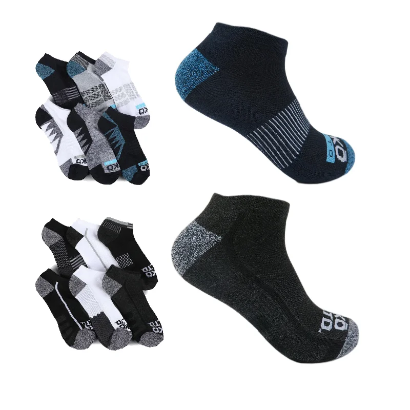 Year-End Sale Ecko Unltd Cushioned No Show Socks Men's Shoe Size 6-12 Large 6-Pack New