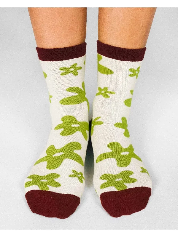 Instant Deal Flower Knit Ankle Sock