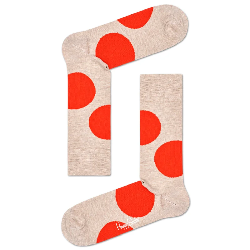 Hot Buy Happy Socks Men's Crew Socks - Jumbo Dot