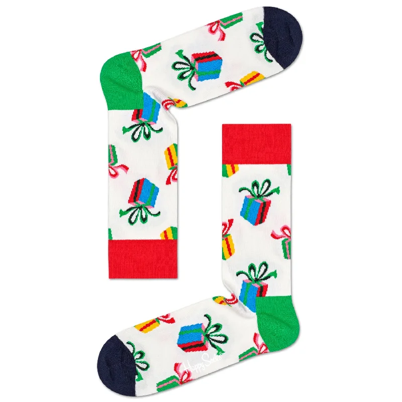 Stock Clearance Happy Socks Men's Crew Socks - Presents