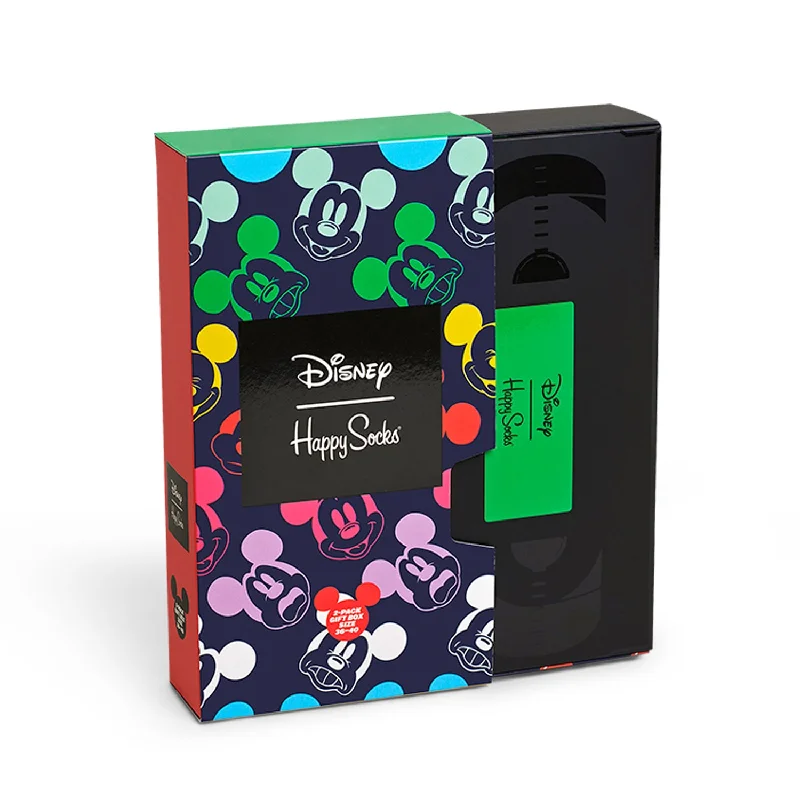 Clearance Sale Happy Socks Men's Disney VHS Gift Box - 2 Pack