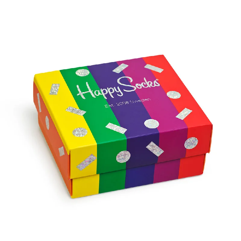 Can't Beat Happy Socks Men's Pride Gift Box - 2 Pack