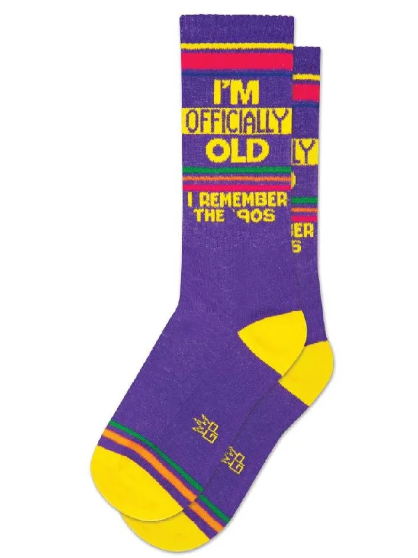 Weekend Discounts to Enjoy I'm Officially Old...I Remember the '90s Gym | Unisex Crew