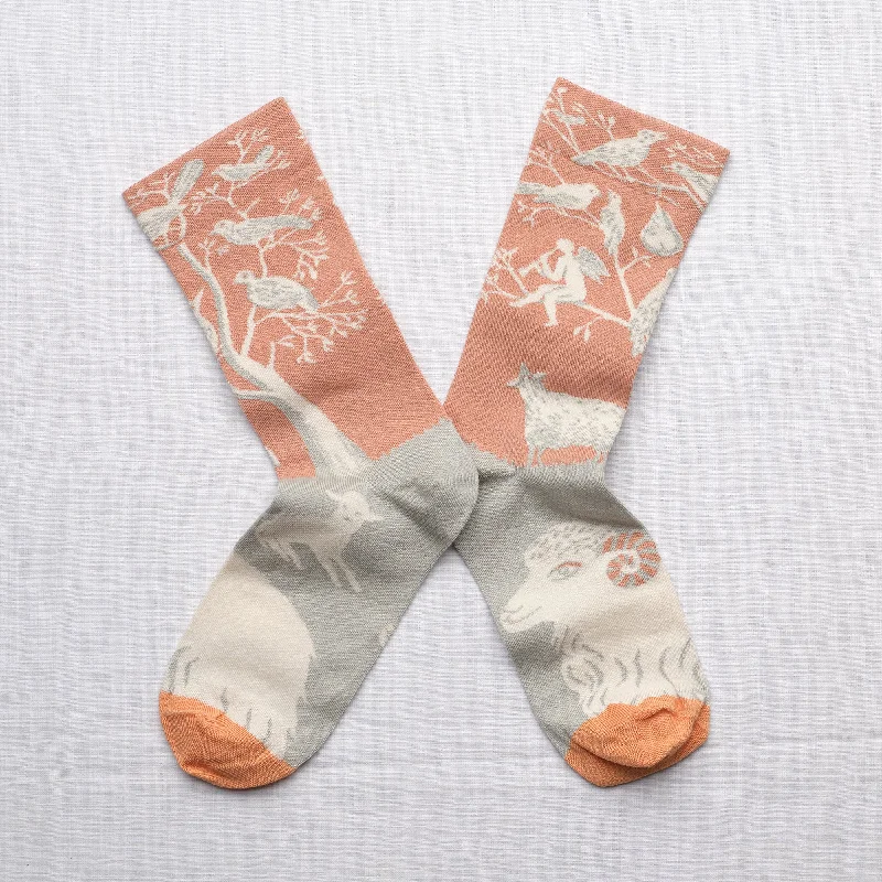 Crazy Savings La Rosée Sheep Socks Nude