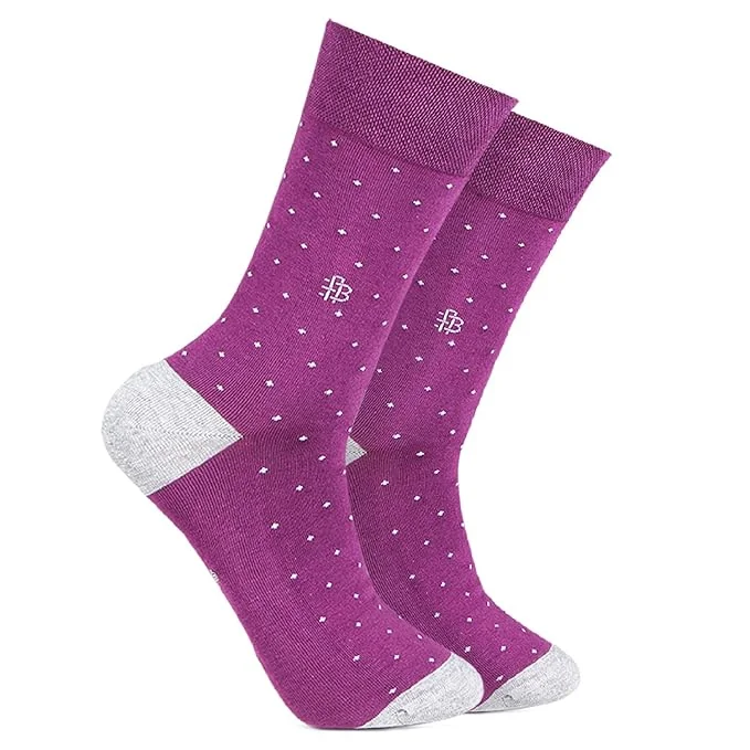 Make Your Weekend Count with Savings Pale Violet - Molecule Formal Socks