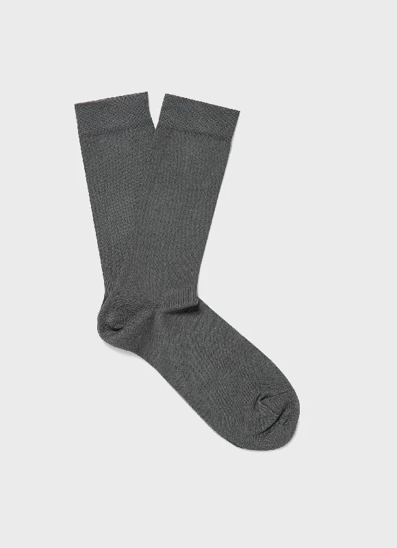 Overstock Clearance Men's Cotton Socks in Drill Green
