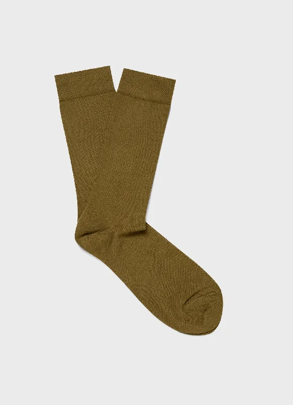 Major Deal Men's Cotton Socks in Olive