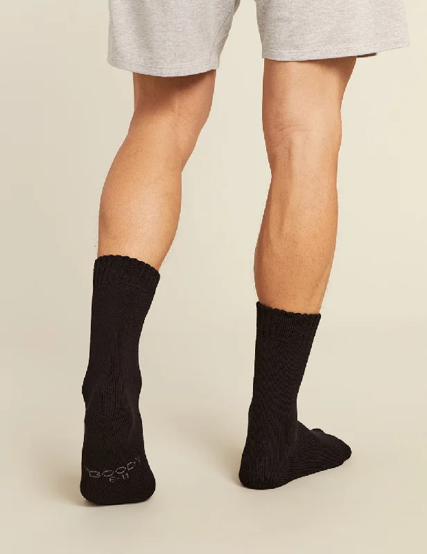 Crazy Savings Men's Extra Thick Workboot Socks - Black