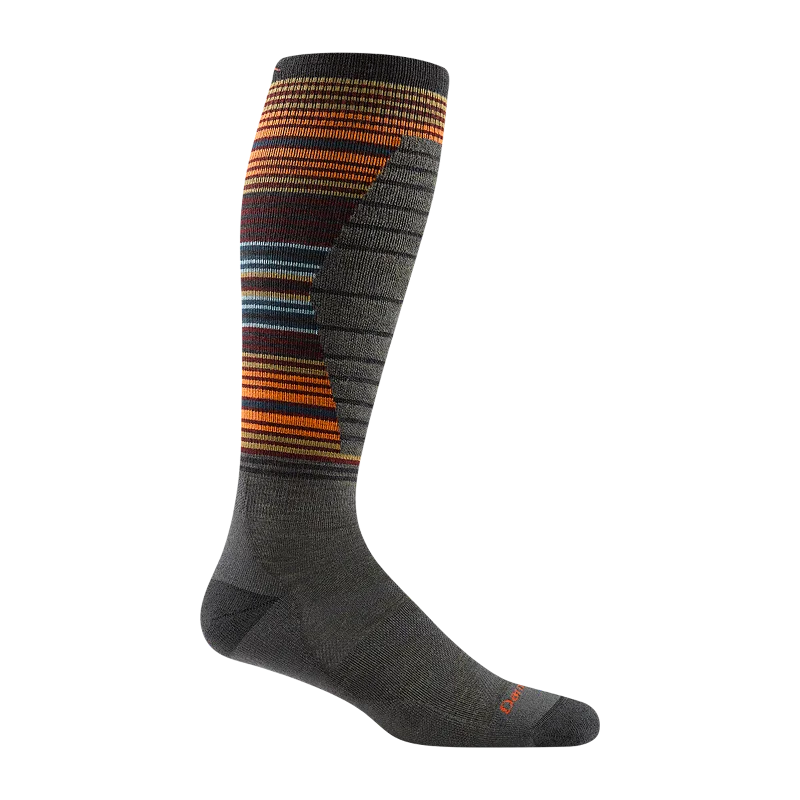 Stock Clearance Men's Backwoods Over-the-Calf  Lightweight Ski & Snowboard Sock-Last Chance