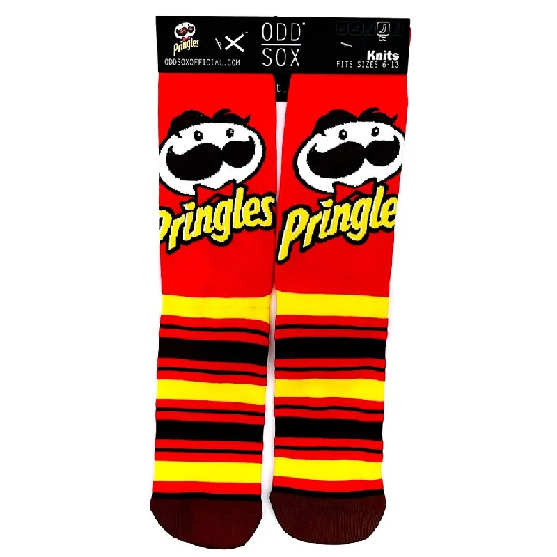 Sale Alert Men's Odd Sox Pringles Crew Socks