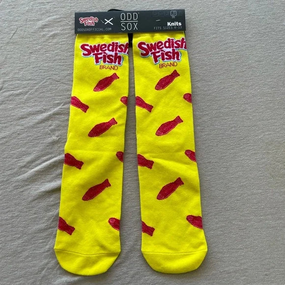 Weekend Offers That Tempt Men's Odd Sox Swedish Fish Brand Crew Socks