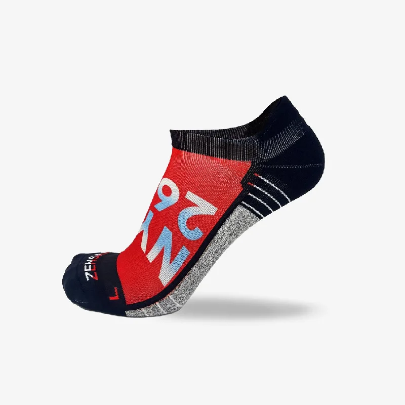 Weekend Savings Spectacle NYC 26.2 Running Socks (No Show)
