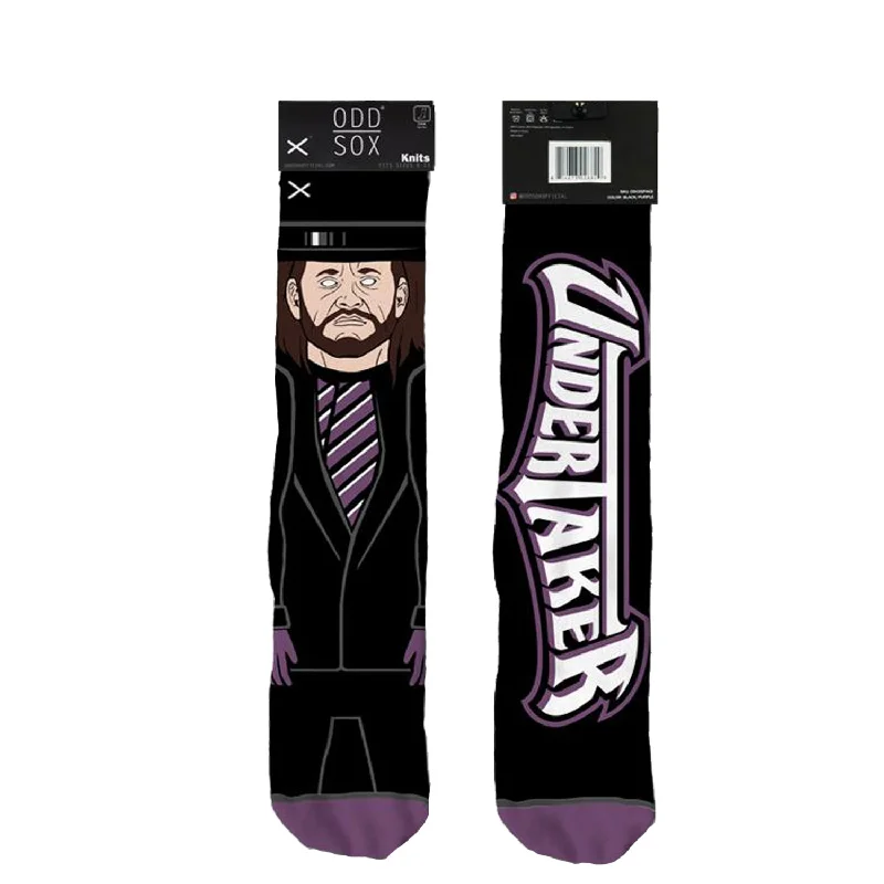 Now Available Odd Sox Men's Crew Socks - Undertaker (WWE)