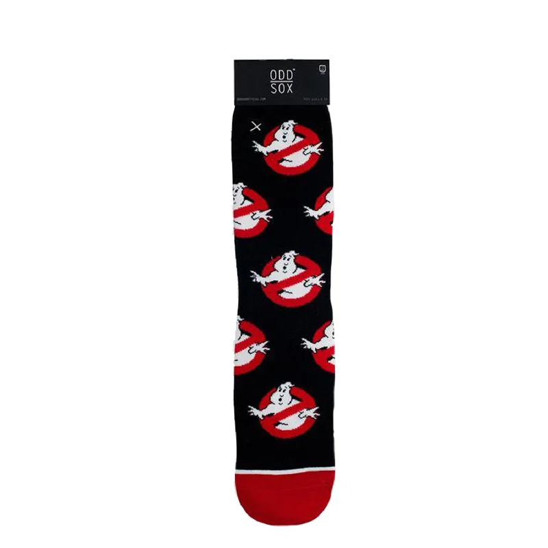 Weekend Deals to Make You Happy Odd Sox Men's Crew Socks - Ghostbusters Logos