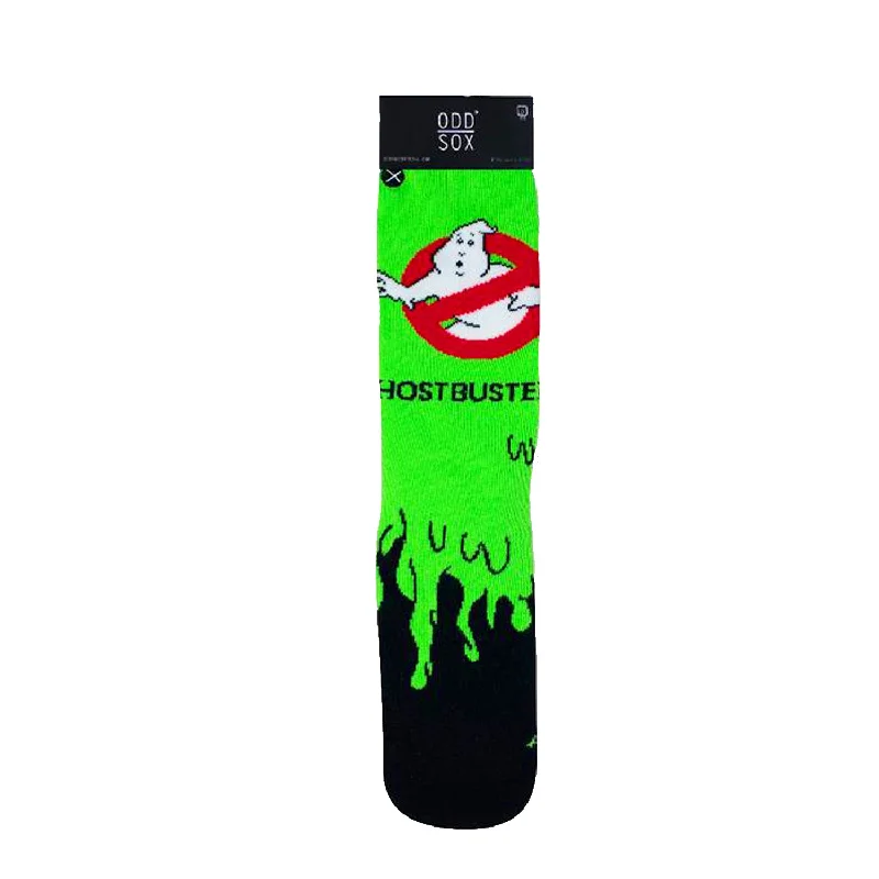 Weekend Discounts Worth Grabbing Odd Sox Men's Crew Socks - Ghostbusters Slime
