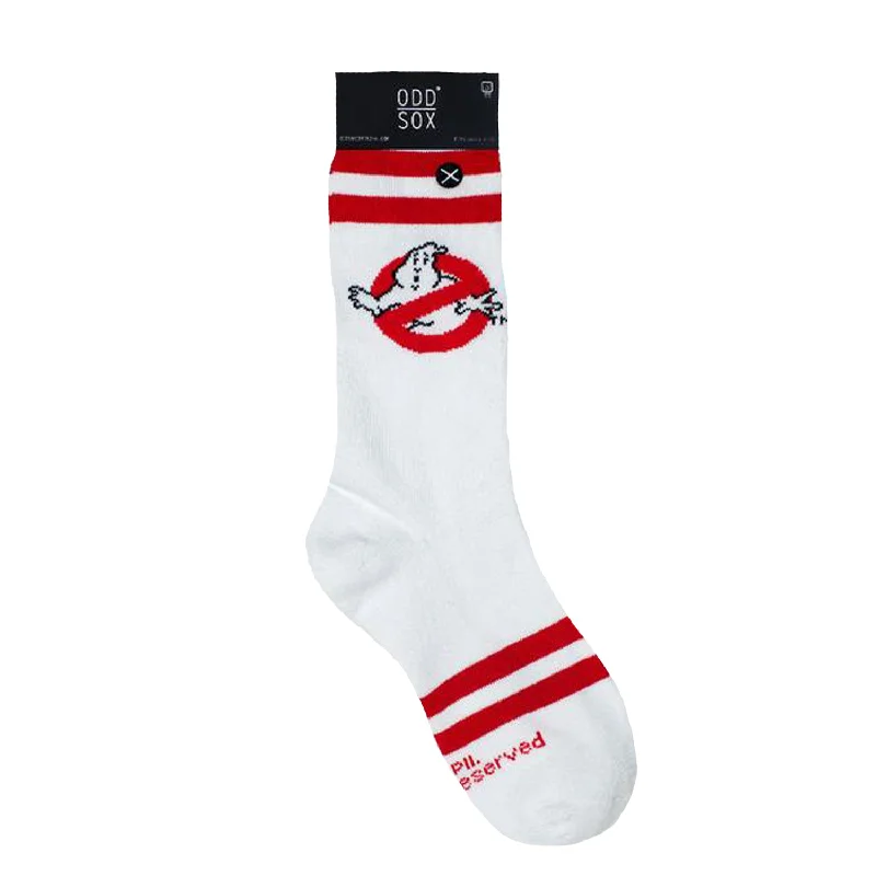 Weekend Specials You Can't Miss Odd Sox Men's Crew Socks - Ghostbusters Varsity