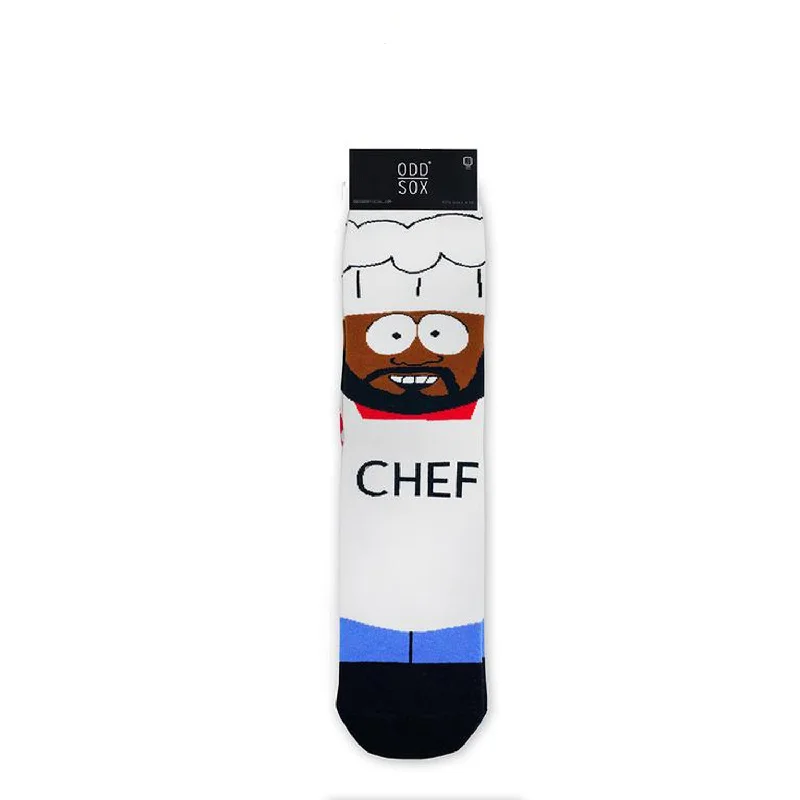 Year-End Sale Odd Sox Men's Crew Socks - Kiss The Chef (South Park)