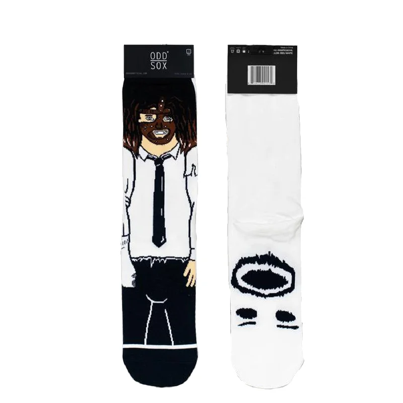 Low Price Odd Sox Men's Crew Socks - Mankind & Socko (WWE)