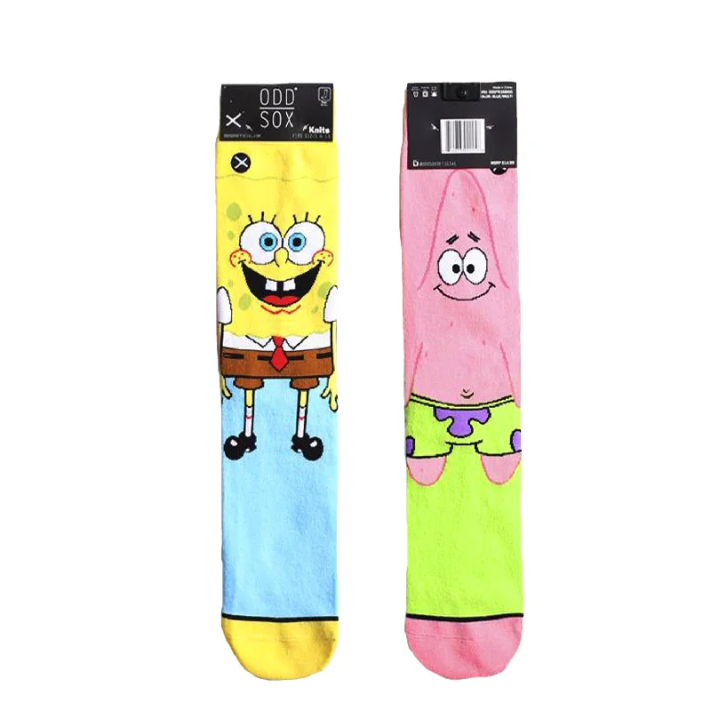 Weekend Savings Bonanza Odd Sox Men's Crew Socks - Spongebob & Patrick