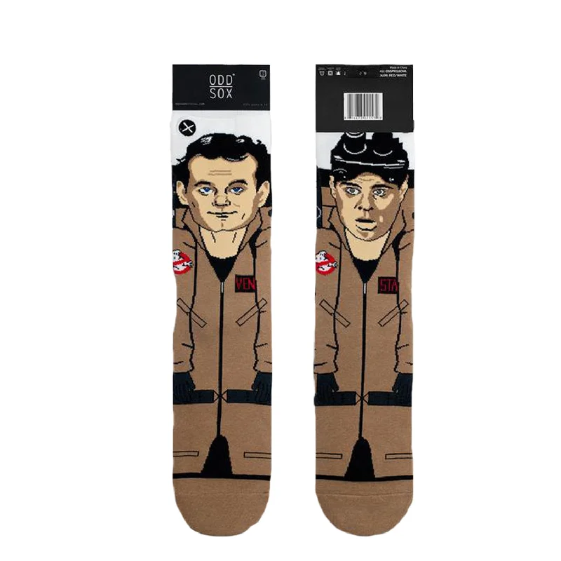 Weekend Shopping Extravaganza Odd Sox Men's Crew Socks - Venkman & Stantz (Ghostbusters)