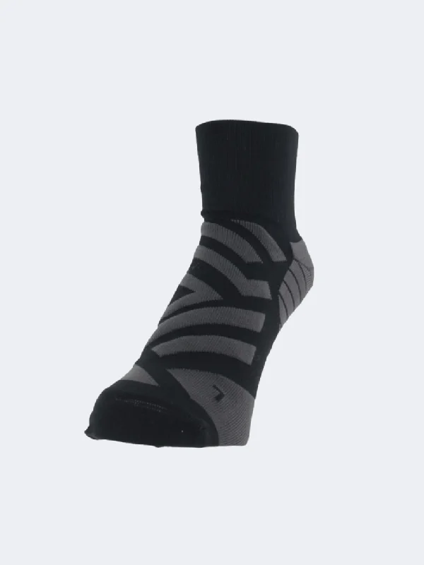 Super Sale On Performance Men Running Sock Black/Shadow