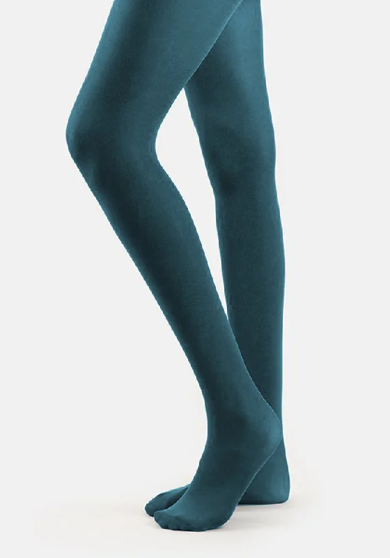 Overstock Sale Premium 50 Denier Tights Teal
