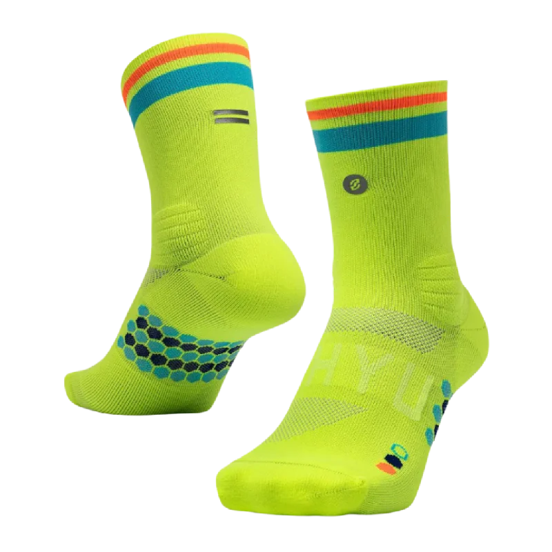 Weekend Discounts to Snag SHYU - Racing Socks - Volt/Pacific/Orange