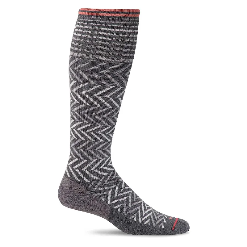 Huge Savings SockWell Women's Chevron Knee High Socks - 15-20 mmHg