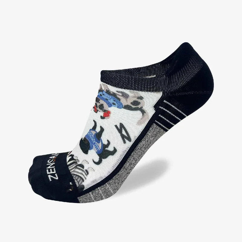 Weekend Discounts to Delight Sweater Dogs Running Socks (No Show)