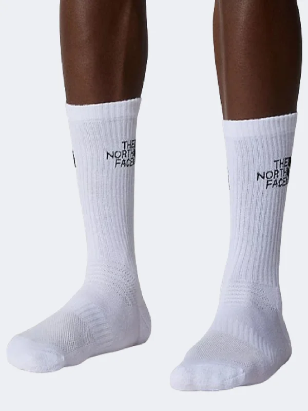 Don't Miss Out The North Face Multi Cush Unisex Hiking Sock White