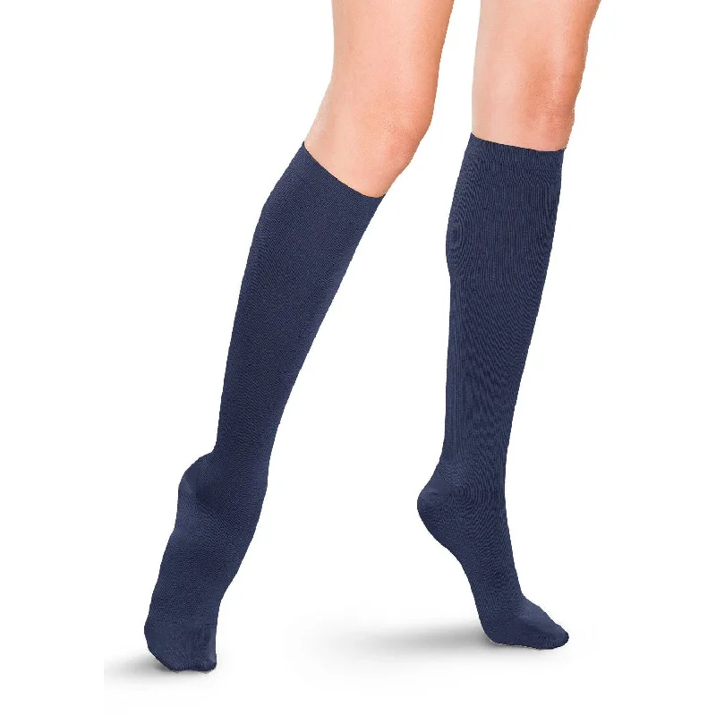 Great Deal Therafirm Women's Knee High Trouser Socks - 15-20 mmHg