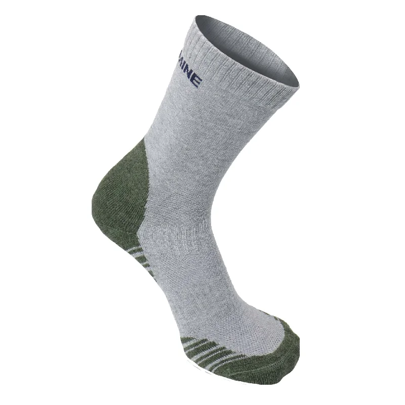 Markdown Sale Tread Light Grey/Green with COOLMAX® and Merino