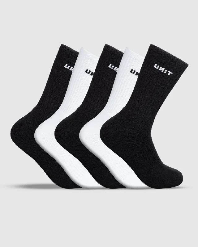 Weekend Deals That Dazzle UNIT Mens Storm Bamboo Socks - 5 Pack