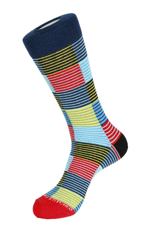Act Fast Mini Stripe Check