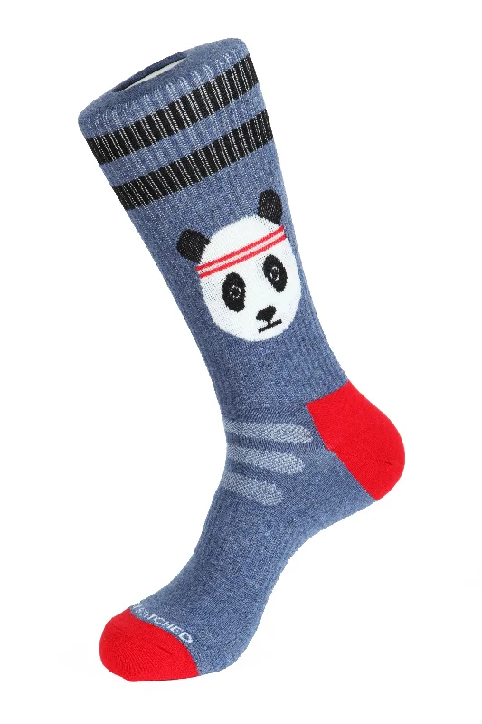 Quick Sale PANDA MASCOT ATHLETIC SOCKS
