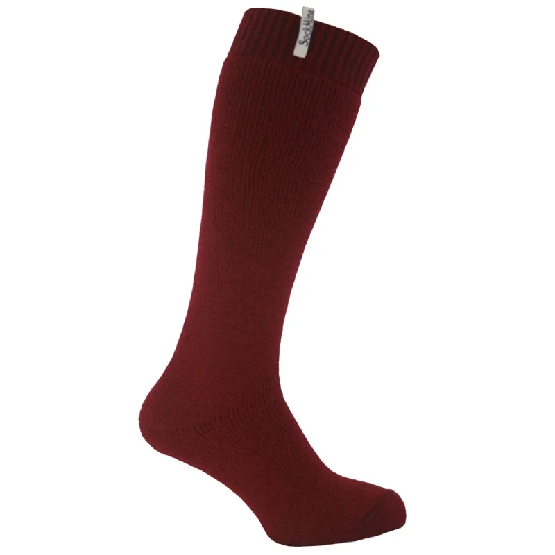 Reduced Price Adults Welly Sock - Red
